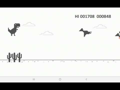 Como jogar o jogo do dinossauro que pula?