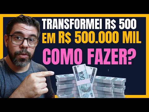 Como juntar 500 mil em 5 anos?