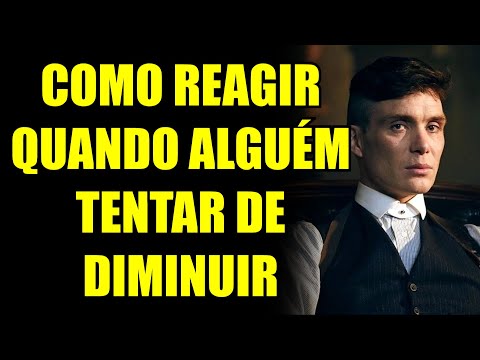 Como lidar com pessoas que tentam te diminuir?