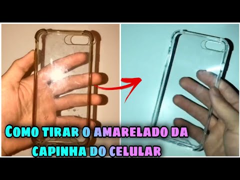 Como limpar a capinha do celular?