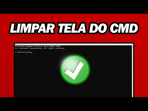 Como limpar o prompt de comando?