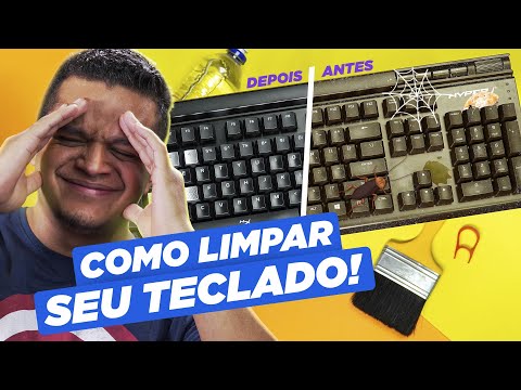 Como limpar o teclado do celular de forma eficaz?