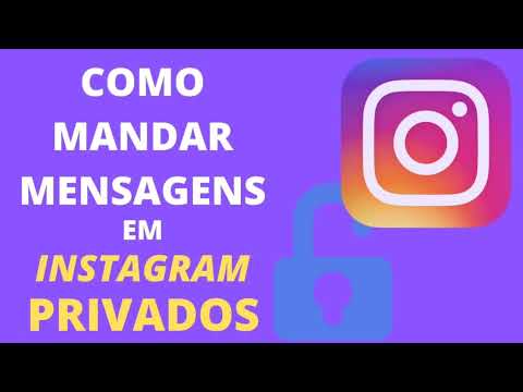 Como mandar mensagem no Instagram para quem não me segue?