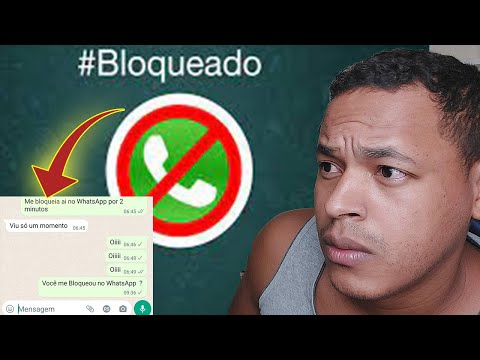 Como mandar mensagem para alguém que te bloqueou?