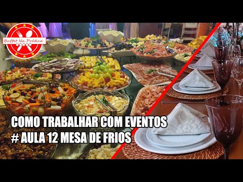 Como montar uma mesa de frios simples para 50 pessoas?