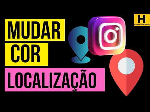 Como mudar a cor da localização no Instagram?