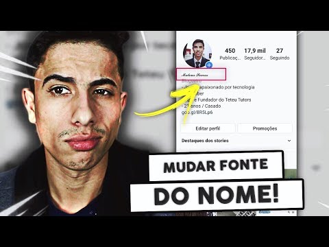 Como mudar a letra do Instagram?