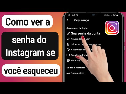 Como mudar a senha do Instagram se eu esquecer?