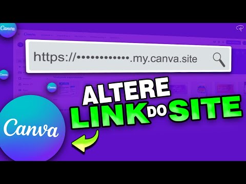 Como mudar o nome do link?