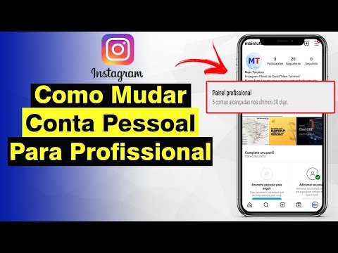 Como mudar sua conta pessoal para profissional no Instagram?