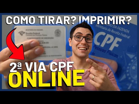 Como obter a 2ª via do CPF na Receita Federal?