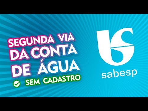 Como obter a segunda via da conta da Sabesp?