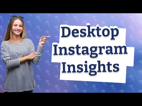 Como obter insights do Instagram no PC?