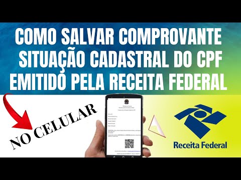 Como obter o comprovante de situação cadastral no CPF?