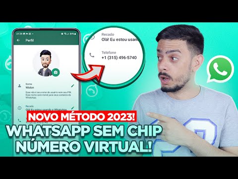 Como obter um número virtual para WhatsApp?