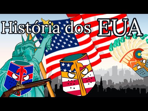 Como ocorreu a colonização dos Estados Unidos?