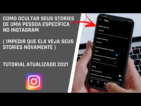 Como ocultar os stories de alguém?