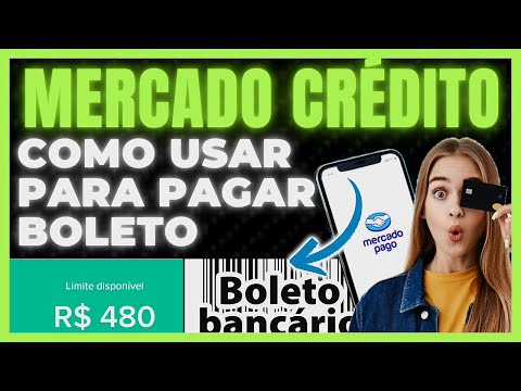 Como pagar boleto com Mercado Crédito?