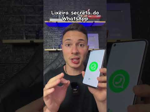 Como posso acessar a lixeira do WhatsApp?