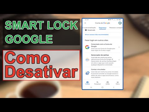 Como posso apagar a senha do Google Smart Lock?