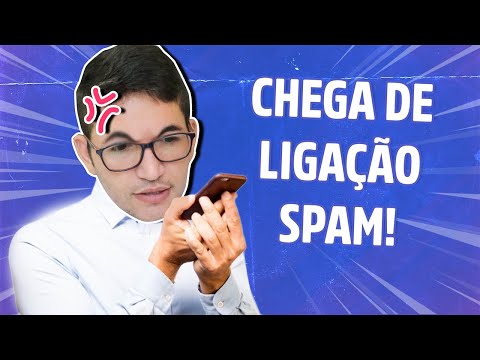 Como posso bloquear chamadas de spam?