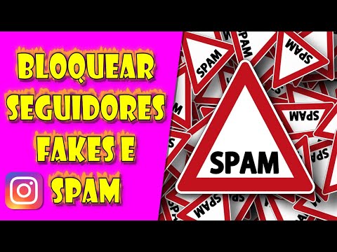 Como posso bloquear spam no Instagram?