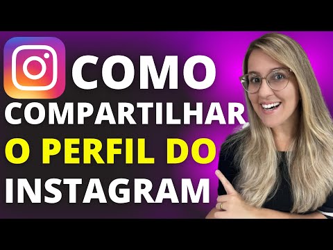 Como posso compartilhar meu perfil do Instagram no WhatsApp?