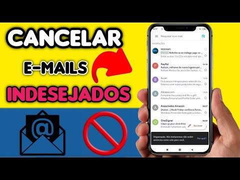 Como posso descadastrar meu e-mail de sites?