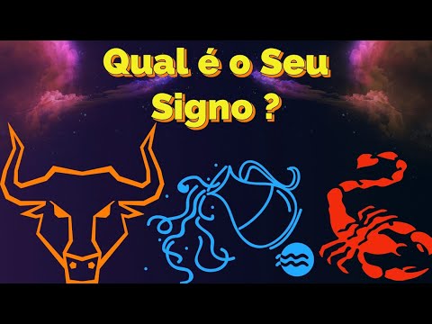 Como posso descobrir qual é o meu signo?