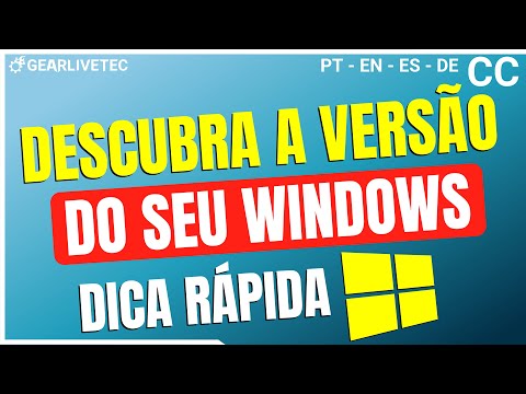 Como posso descobrir qual versão do Windows estou usando?