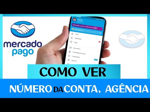 Como posso encontrar o número da conta do Mercado Pago?