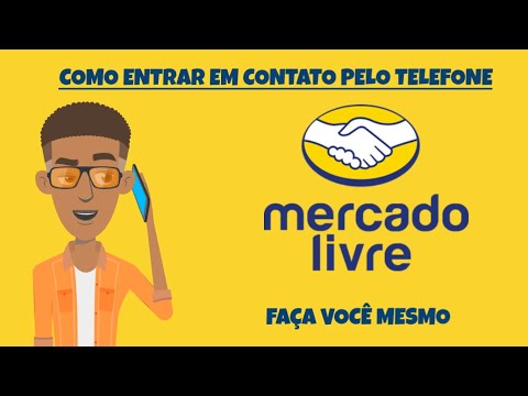 Como posso encontrar o telefone fixo de contato do Mercado Livre?