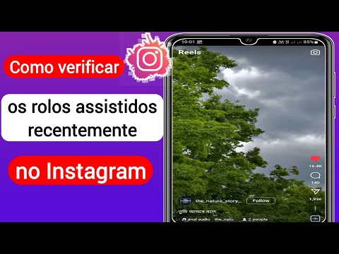 Como posso encontrar um vídeo que assisti no Instagram?