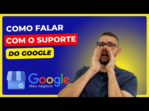 Como posso entrar em contato com o Google Meu Negócio?