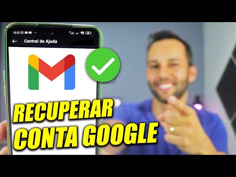 Como posso entrar em contato com o Google para recuperar minha conta?