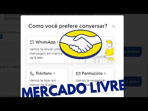 Como posso falar com o Mercado Livre pelo WhatsApp?