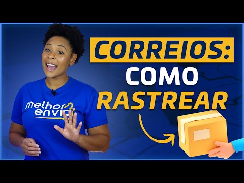 Como posso fazer o rastreamento do correio usando o código de rastreio?