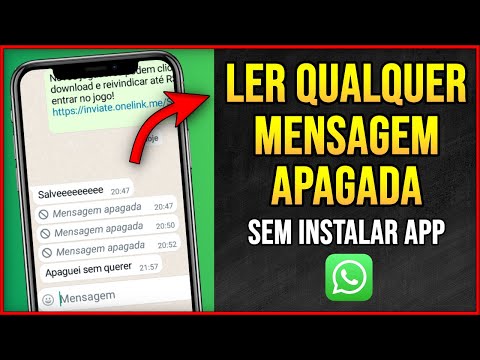 Como posso ler mensagens apagadas no WhatsApp?