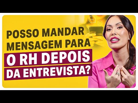 Como posso mandar uma mensagem perguntando sobre uma vaga de emprego?