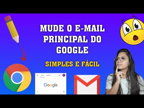 Como posso mudar o e-mail do Google Fotos?