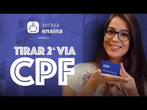 Como posso obter a segunda via do CPF?