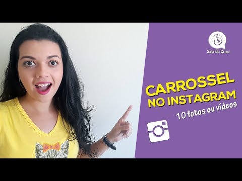 Como posso postar mais de 10 fotos no Instagram?