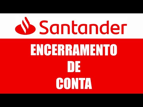 Como posso realizar o encerramento da conta no Santander?