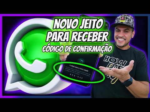 Como posso receber o código do WhatsApp em outro número?