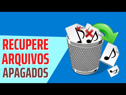 Como posso recuperar arquivos deletados permanentemente?