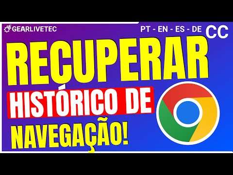 Como posso recuperar dados de navegação apagados do Google Chrome?