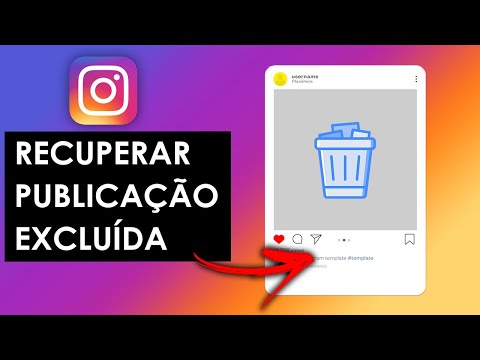 Como posso recuperar fotos apagadas do feed do Instagram?