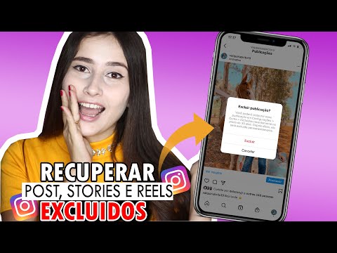 Como posso recuperar um stories apagado?