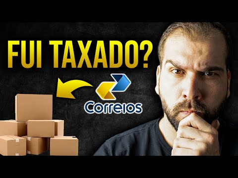 Como posso saber se minha encomenda foi taxada?