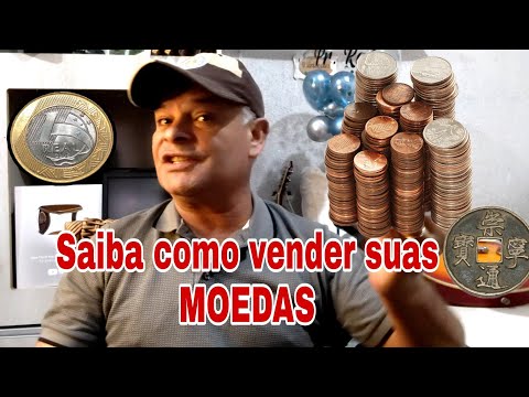 Como posso vender moedas de 1 real?